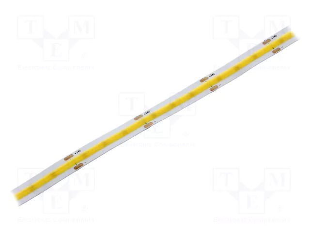 COB LED tape; white cold; LED/m: 504; 10mm; white PCB; IP20; 180° KGP ELECTRONICS FS1402460520COB504