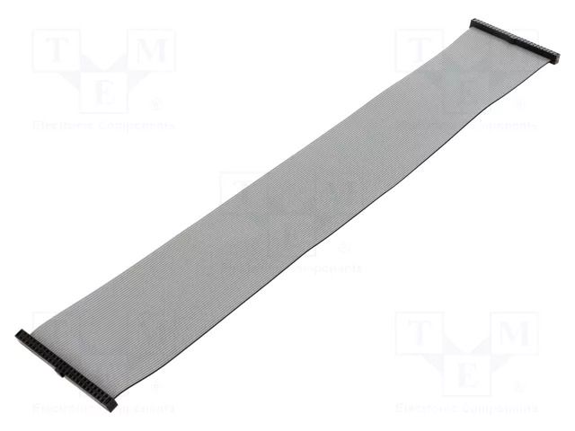 Ribbon cable with IDC connectors; IDC,both sides; Tape ph: 1mm SAMTEC TCSD25D120001N