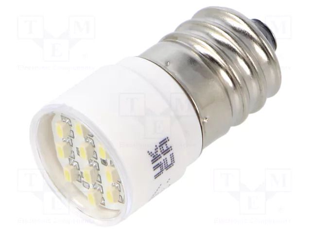 LED lamp; white; E14; 230VDC; 230VAC; plastic; -20÷60°C CML INNOVATIVE TECHNOLOGIES 1884723W3D