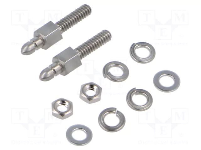 Locking: push-pull; M3; Accessories: fixation screw HARTING 09670029175