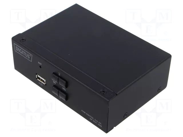 Device: KVM switch; black; USB 2.0; 4K,UHD 2160p DIGITUS DS-12851