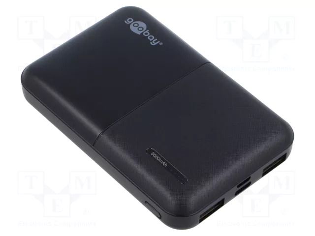Re-battery: powerbank; 5000mAh GOOBAY GOOBAY-64961