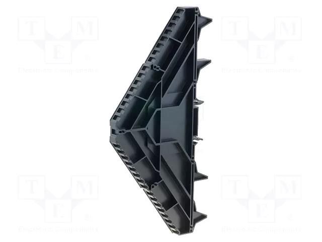 Marker holder; black; TS35 x 15 WEIDMÜLLER BZTPRV16SW35X15