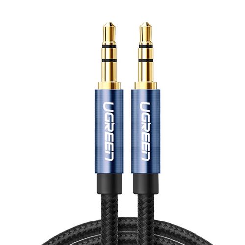 Ugreen AUX audio cable straight minijack 3.5 mm 1.5 m blue (AV112), Ugreen 6957303816866 6957303816866