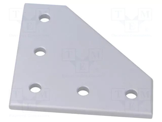 Flat bar; for profiles; triangular; W: 88.5mm; H: 5mm; L: 88.5mm FATH FA-093VL9090