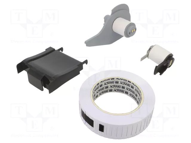 Label; 16mm; white; H: 4.4mm BRADY BM-16X4.4-7696-WT