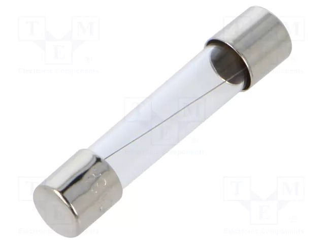 Fuse: fuse; 3A; 250VAC; quick blow; cylindrical,glass; 6.3x32mm EATON/BUSSMANN BK1-TDC10-3-R