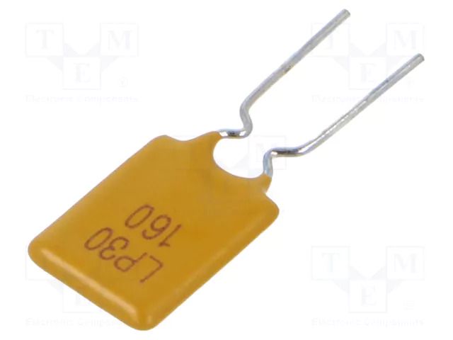 Fuse: PTC polymer; 1.6A; Imax: 40A; THT; Iswitch.max: 8A WAYON LP30-160SF