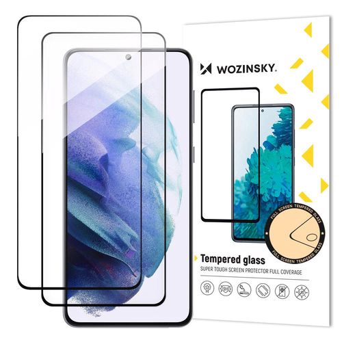 Wozinsky 2x Full Glue Tempered Glass Samsung Galaxy S23+ 9H Full Screen Tempered Glass with Black Frame, Wozinsky 5907769309168 5907769309168