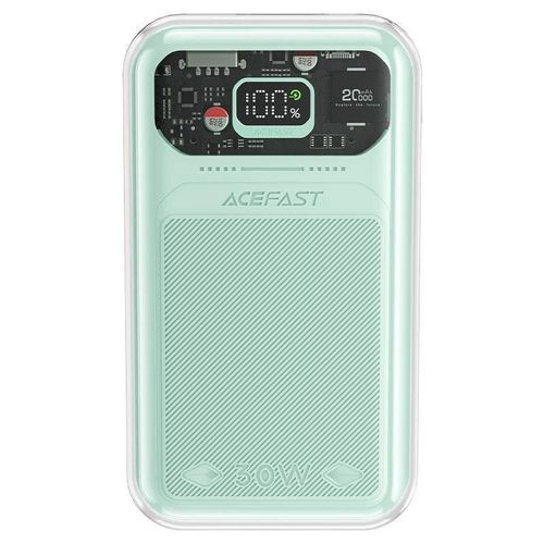 Acefast powerbank 20000mAh Sparkling Series fast charging 30W green (M2), Acefast 6974316282051 6974316282051
