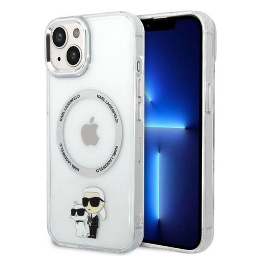 Karl Lagerfeld KLHMP14MHNKCIT iPhone 14 Plus 6.7&quot; hardcase transparent Iconic Karl&amp;Choupette Magsafe, Karl Lagerfeld 3666339087616 3666339087616