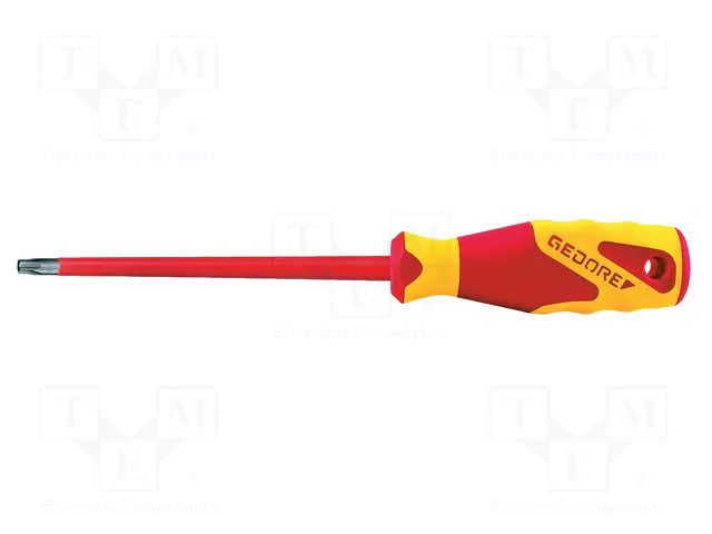 Screwdriver: insulated; Torx®; T7; 145mm GEDORE GEDORE-2824582