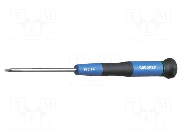 Screwdriver: precision; Torx®; T7; Blade length: 60mm GEDORE GEDORE-1845144