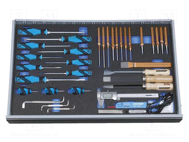 Tools set: general purpose; tool trolley; 36pcs. GEDORE GEDORE-2016435