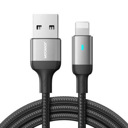 Joyroom Extraordinary Series A10 USB-A / Lightning 2.4A Cable 2 m - Black, Joyroom 6956116769239 6956116769239