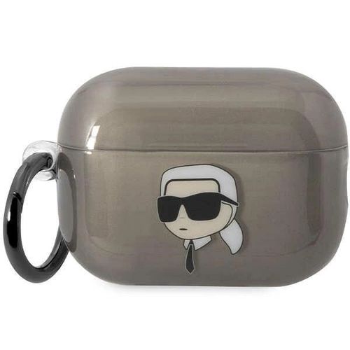 Karl Lagerfeld KKLAP2HNIKTCK Airpods Pro 2 cover black/black Ikonik Karl Lagerfeld, Karl Lagerfeld 3666339099305 3666339099305