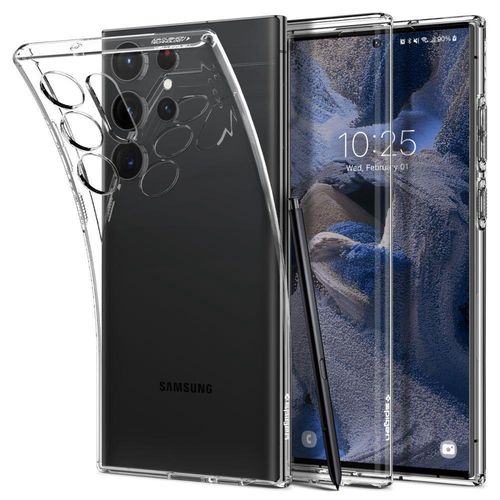 Spigen Liquid Crystal Case for Samsung Galaxy S23 Ultra - Clear, Spigen 8809896740173 8809896740173