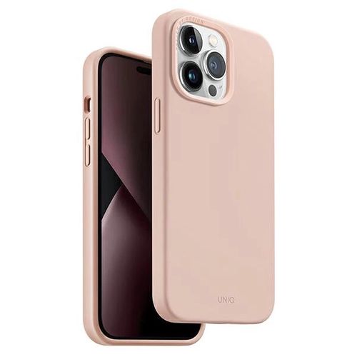 Uniq Lino case for iPhone 14 Pro Max - pink, UNIQ 8886463681664 8886463681664
