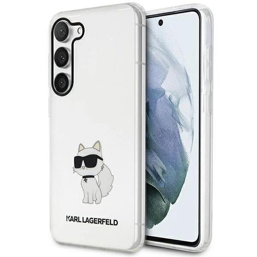 Karl Lagerfeld KLHCS23MHNCHTCT S23+ S916 transparent hardcase Ikonik Choupette, Karl Lagerfeld 3666339117719 3666339117719