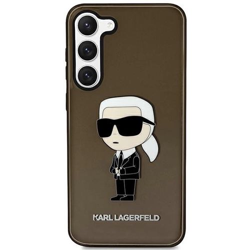 Karl Lagerfeld KLHCS23MHNIKTCK S23+ S916 black/black hardcase Ikonik Karl Lagerfeld, Karl Lagerfeld 3666339117771 3666339117771