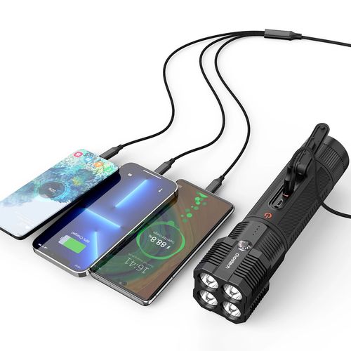 Choetech Jump Starter with Powerbank 8000mAh - LED Flashlight (TC0016) - Black, Choetech 6932112103888 6932112103888