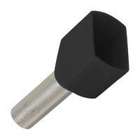 TERMINAL, WIRE FERRULE, 16AWG, BLK FTD78-12-D