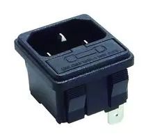POWER ENTRY, PLUG, 10A, 250VAC, QC MC001539