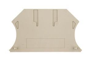 END PLATE, GREY, PLASTIC, TERMINAL BLOCK 1050050000