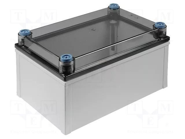 Enclosure: multipurpose; X: 200mm; Y: 300mm; Z: 170mm; QUICK; grey FIBOX CABPCQ302017T