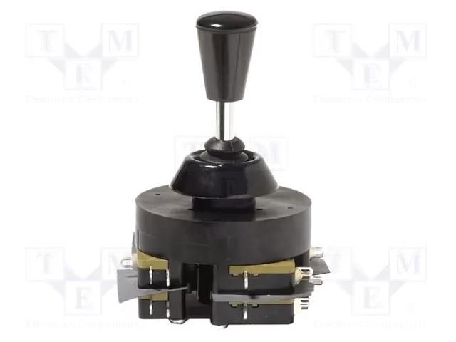 Joystick; with V4NT7 switches; Stabl.pos: 1; Leads: connectors SAIA-BURGESS J84211213
