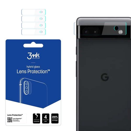 3mk Lens Protection™ hybrid camera glass for Google Pixel 6a, 3mk Protection 5903108484930 5903108484930