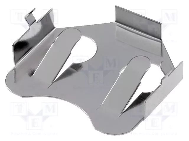 Clip; CR2430,DL2430; PCB; H: 3.7mm; Ø: 24mm KEYSTONE KEYS3007