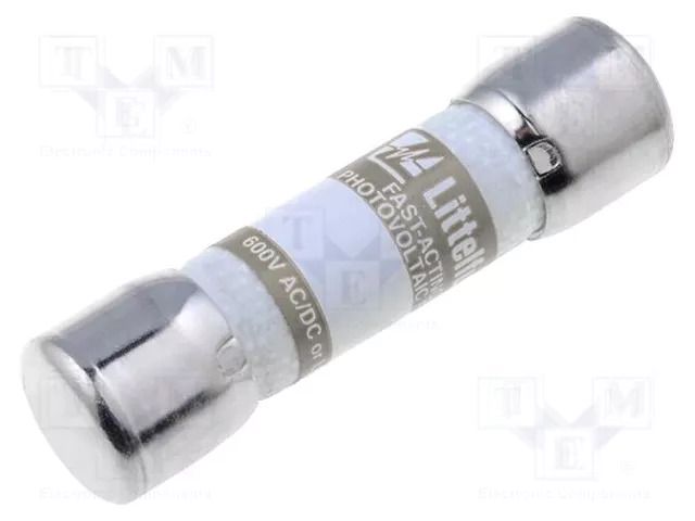 Fuse: fuse; 6A; 600VAC; 600VDC; gPV; 10.3x38mm; KLKD LITTELFUSE KLKD006.T