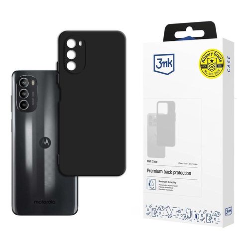 3mk Matt Case for Motorola Moto G82 5G - black, 3mk Protection 5903108514583 5903108514583