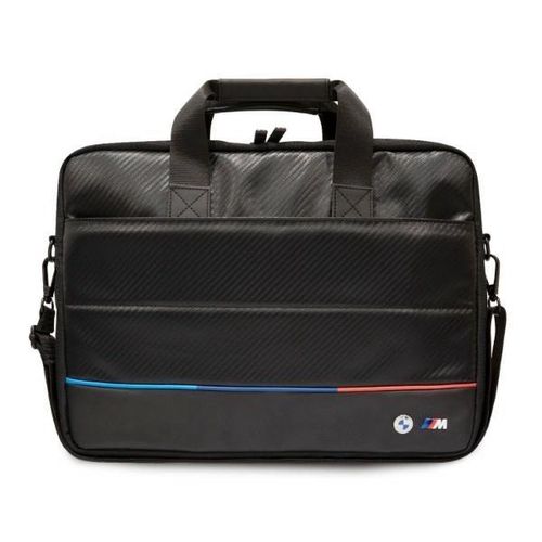 BMW Carbon Tricolor bag for a 16&quot; laptop - black, BMW 3666339089689 3666339089689