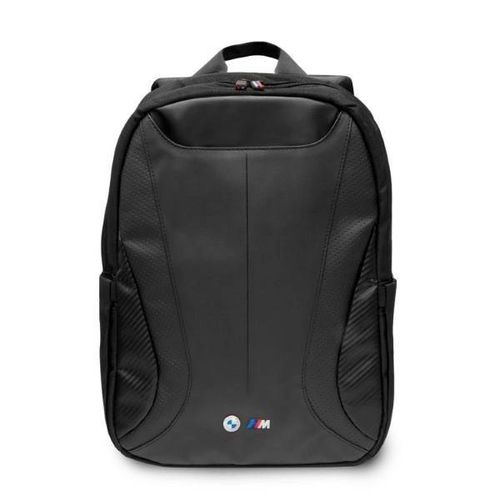 BMW Carbon&amp;Leather Tricolor backpack for a 16&quot; laptop - black, BMW 3666339046774 3666339046774