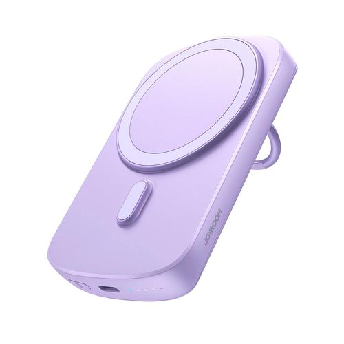 Wireless powerbank 6000mAh Joyroom JR-W030 20W MagSafe with ring and stand - purple, Joyroom 6956116725365 6956116725365