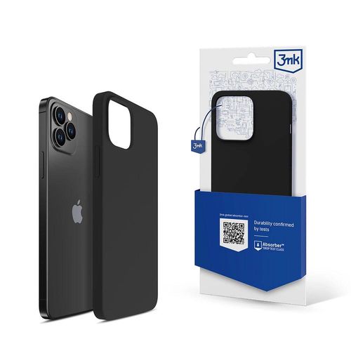 3mk Silicone Case for iPhone 12 Pro Max - black, 3mk Protection 5903108499026 5903108499026
