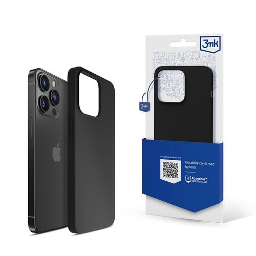 iPhone 13 Pro 3mk Silicone Case Series - Black, 3mk Protection 5903108499040 5903108499040