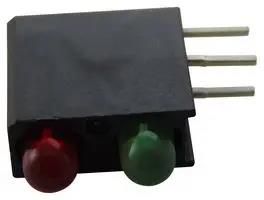 3MM BI-LEVEL LED CBI RED/GREEN 553-0212F