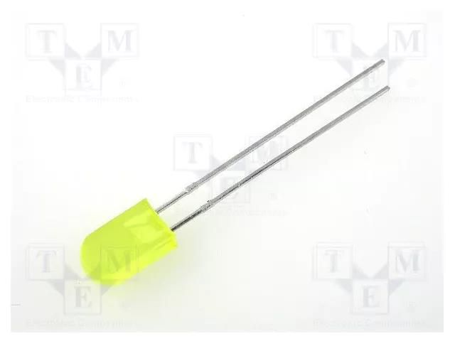 LED; yellow; rectangular; 5x2.5mm; 2÷8mcd; 100°; Front: convex; 20mA KINGBRIGHT ELECTRONIC L-173YD