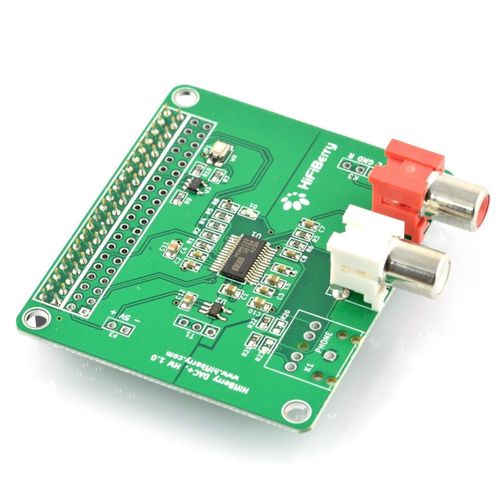 HiFiBerry DAC+ RCA standard - sound card for Raspberry Pi 4B/3B+/3/2/B+/A+/Zero RHF-04875 4260439550057