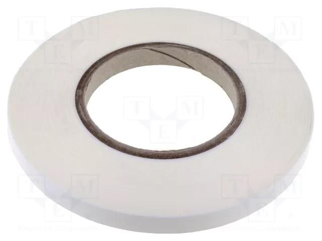 Tape: fixing; W: 12mm; L: 50m; Thk: 0.13mm; double-sided; acrylic IPT 2908-12MM-50M