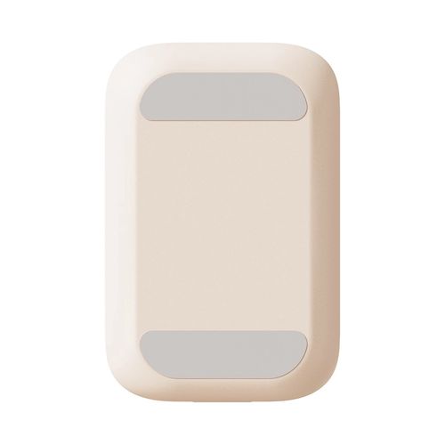 Adjustable phone stand with mirror Baseus Seashell Series - beige, Baseus 6932172629915 6932172629915