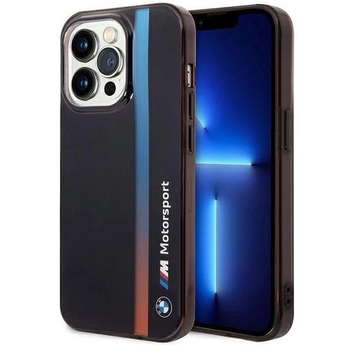 Case BMW BMHCP14X22HVGV iPhone 14 Pro Max 6.7&quot; black/black IML Tricolor Stripe, BMW 3666339067717