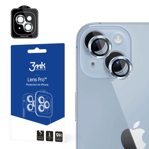 3mk Lens Protection Pro camera cover for iPhone 14 Plus - blue, 3mk Protection 5903108517829 5903108517829