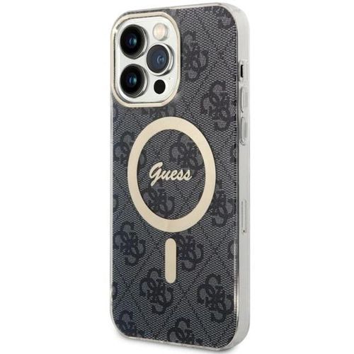 Guess 4G MagSafe case for iPhone 14 Pro Max - black, Guess 3666339118235 3666339118235