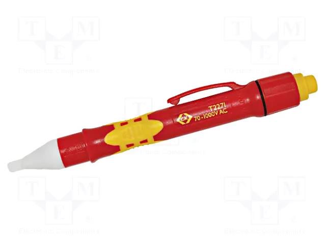 Tester: non-contact voltage detector; 0.07÷1kVAC; 50÷500Hz C.K CK-2271