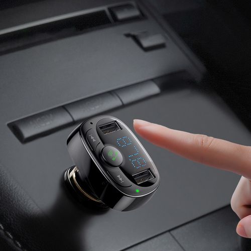 Bluetooth transmitter / car charger Baseus S-09A (Overseas Edition) - black, Baseus 6932172626976 6932172626976