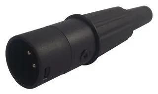 PLUG, XLR, FREE, 3POLE APM